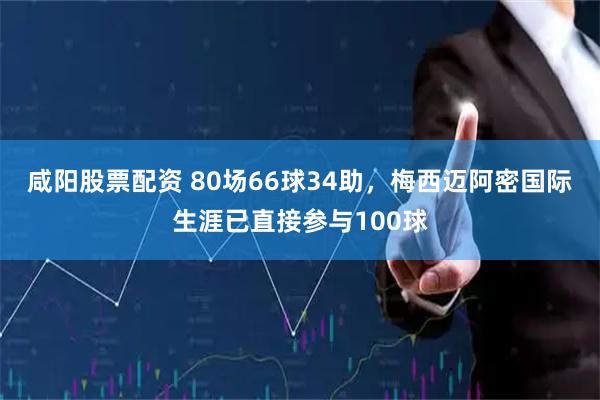 咸阳股票配资 80场66球34助，梅西迈阿密国际生涯已直接参与100球