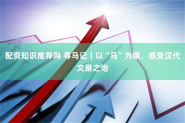 配资知识推荐网 寻马记｜以“马”为眼，感受汉代文景之治